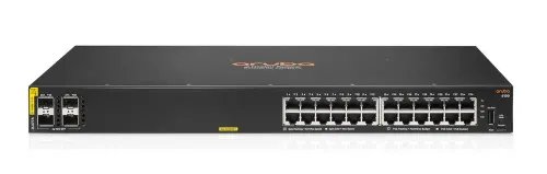 Switch HPE Aruba Networking CX 6100 24G Class4 PoE 4SFP 370W JL677A