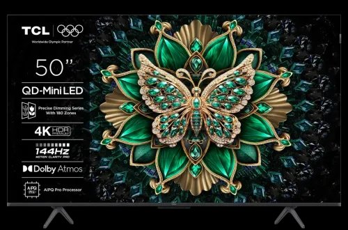 TCL50C6K4KQD-MiniLED144HzTV2025
