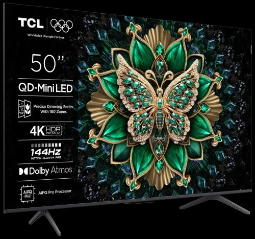TCL50C6K4KQD-MiniLED144HzTV2025