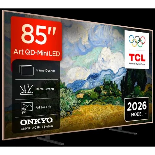 TCL85A400ProARTQD-MiniLedNXTVISIONTV2026