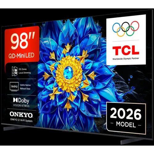 TCL98P8L4KPremiumQD-MiniLEDTV2026