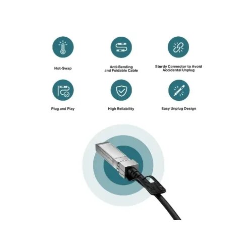 TP-LINKTL-SM5220-1MDIRECTATTACHCABLESFP1M
