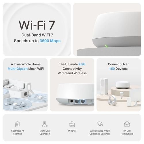 TP-LINKDecoBE25WiFi7WholeHomeMeshSystem3Pack