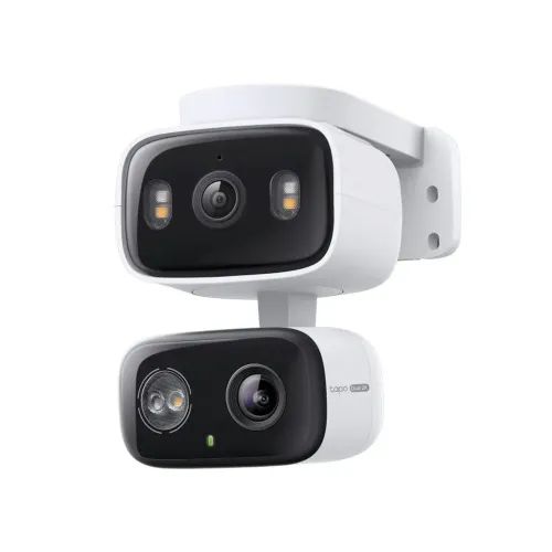 TP-LINKWiFiCameraTapoC246D2kIndoorOutdoorDualLensPanTilt