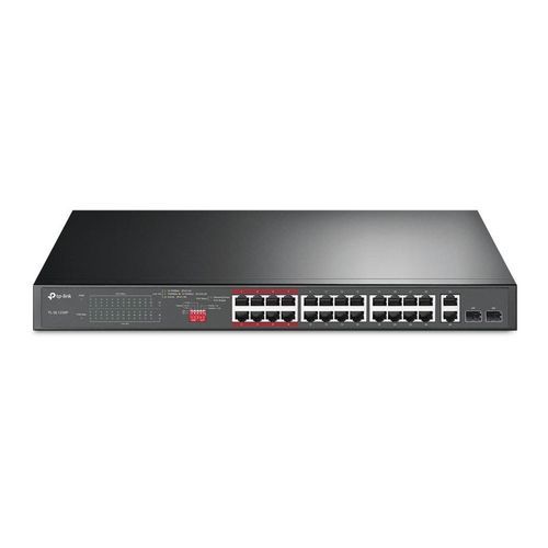 TP-Link26-Port10100Mbps2-PortGigabitUnmanagedPoESwitchTL-SL1226PTPTL-SL1226P