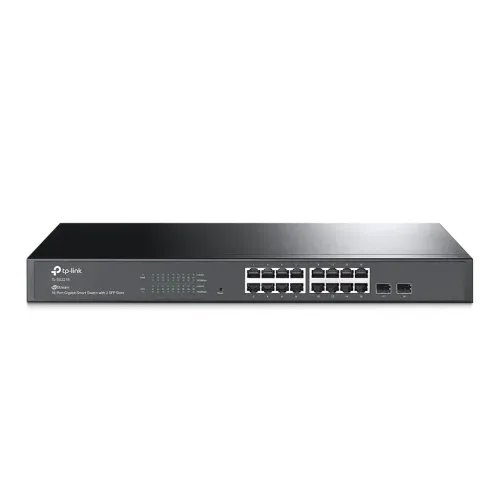 TP-LinkJetStream16-PortGigabitSmartSwitchwith2GigabitSFPSlots-TL-SG2218