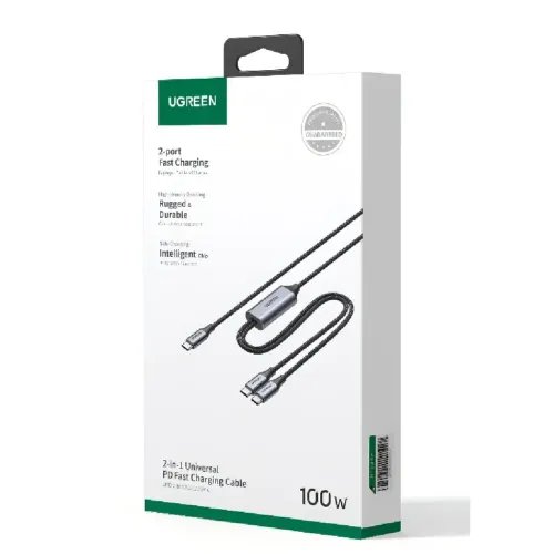 UGREENUS56135087USB-C2xUSB-CPD100W1.5m