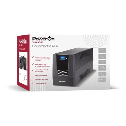 UPSPowerOnVLD-1500LineInteractive1500VA