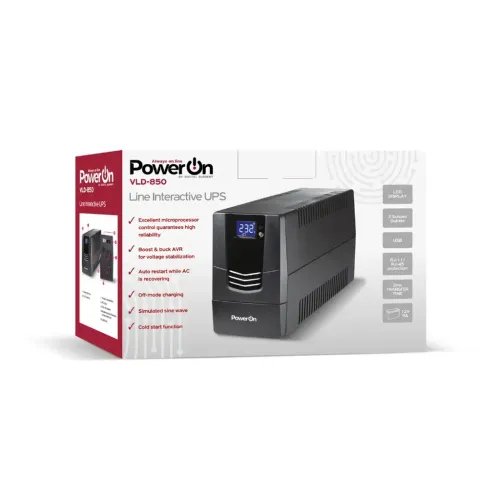UPSPowerOnVLD-850LineInteractive850VA