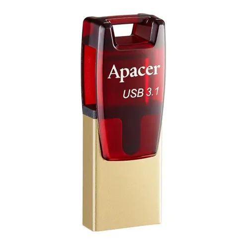 USB 3.1 Gen & Type-C Dual Flash Drive AH180 32GB Red RP