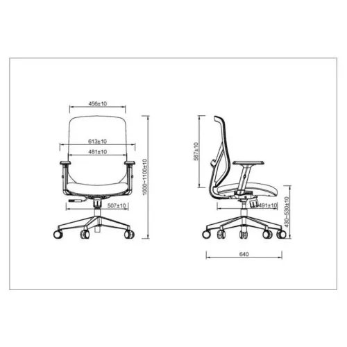 VEROOFFICEChairMITIS2000Black