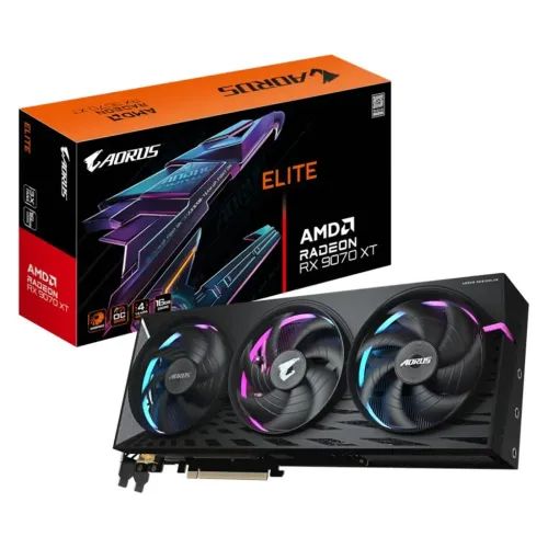 VGAAMDGigabyteRadeonRX9070XTAorusElite16GBGDDR6256bit