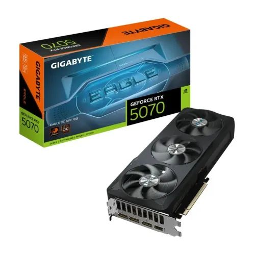VGANvidiaGigabyteGeForceRTX5070EagleOCSFF12GBGDDR7192bit