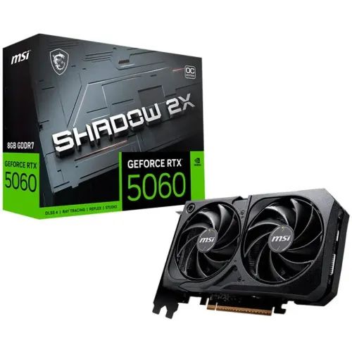 VGANvidiaMSIRTX50608GShadow2XOC8GBGDDR7128bit