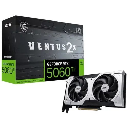 VGANvidiaMSIGeForceRTX5060TIVentus2XOCPlus16GBGDDR7128bit