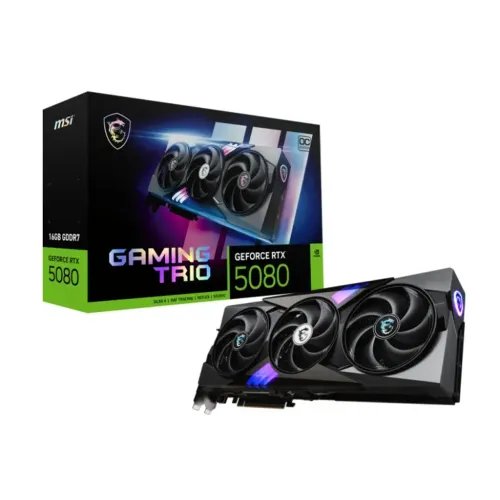 VGANvidiaMSIGeForceRTX5080GamingTrioOC16GBGDDR7256bit