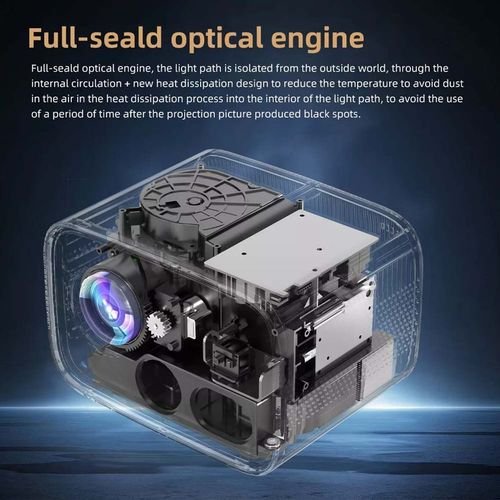 VOLTOHOMEPROJECTOR1080PANSI300WIFIBTANDROID12AUTOFOCUS