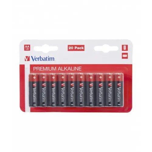 VerbatimAABatteryAlkaline20Pack-49877
