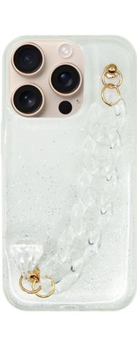VividClearShineCasewithChainHandStrapAppleiPhone16Pro