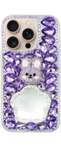 VividDiamondCasewithMirrorAppleiPhone16ProPurple