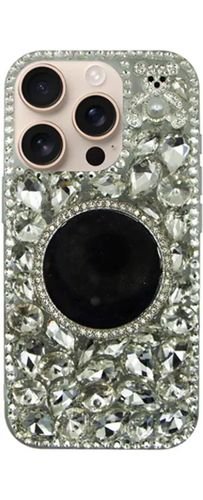 VividDiamondCasewithMirrorAppleiPhone16ProSilver