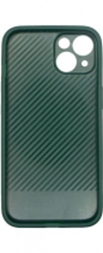 VividDiamondShapePULeatherCaseAppleiPhone14Green