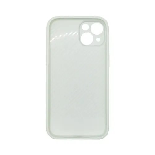 VividDiamondShapePULeatherCaseAppleiPhone14White