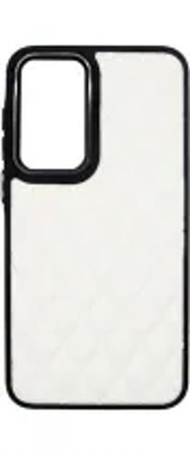 VividDiamondShapePULeatherCaseSamsungGalaxyA355GWhite