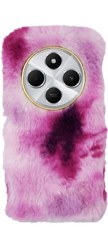 VividFluffyPlushCaseRedmi14C4GPink