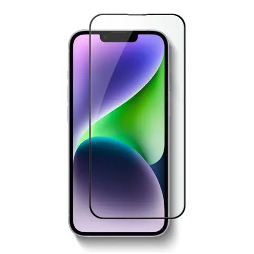 Vivid Full Face Tempered Glass Apple iPhone 13/13 Pro/14 Black