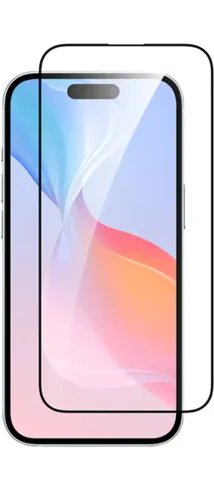 Vivid Full Face Tempered Glass Apple iPhone 16 Plus Black