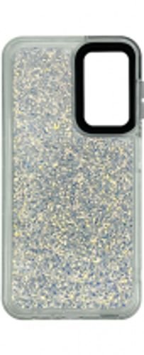 VividGlitterShineCaseSamsungGalaxyA255GSilver