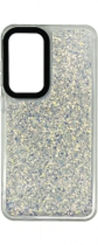VividGlitterShineCaseSamsungGalaxyS24Silver