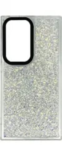 VividGlitterShineCaseSamsungGalaxyS24UltraSilver