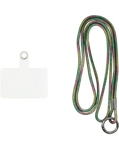 VividLanyardRhinestoneNeckStrapMulticolour