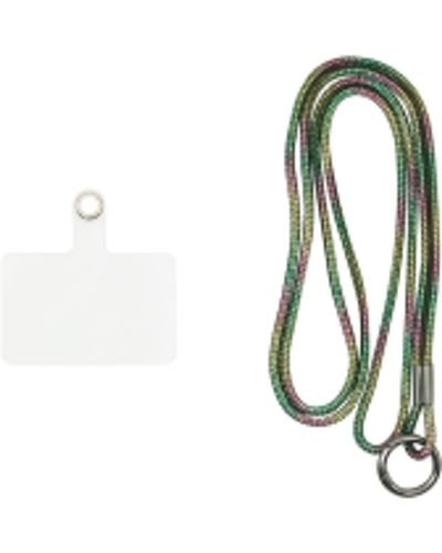 VividLanyardRhinestoneNeckStrapMulticolour