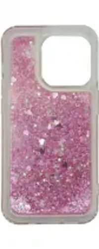 Vivid Liquid Glitter Case Apple iPhone 14 Pro Pink