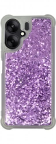 VividLiquidGlitterCaseRedmi13CPurple