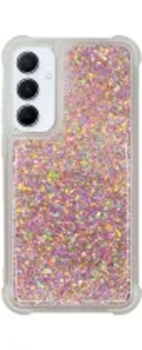 VividLiquidGlitterCaseSamsungGalaxyA555GRoseGold