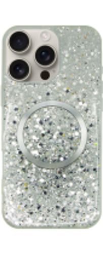 VividMagsafeGlitterCaseAppleiPhone16ProMaxSilver