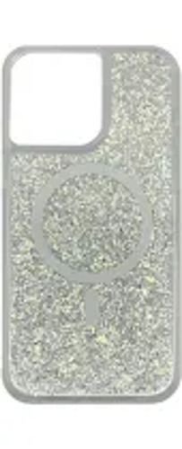 VividMagsafeGlitterShineCaseAppleiPhone15ProMaxSilver
