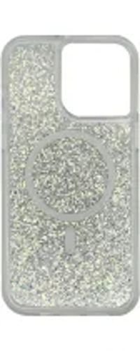 VividMagsafeGlitterShineCaseAppleiPhone15ProMaxSilver