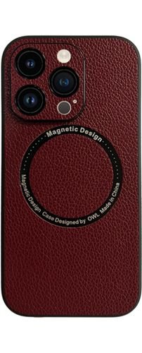 VividMagsafeLeatherCaseAppleiPhone14ProPurple