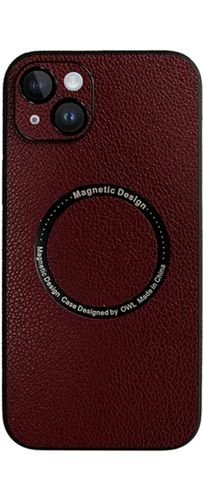 VividMagsafeLeatherCaseAppleiPhone14Purple