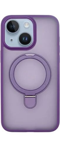 VividMagsafeRingStandPCCaseAppleiPhone15PlusPurple