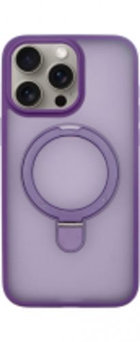 VividMagsafeRingStandPCCaseAppleiPhone15ProMaxPurple