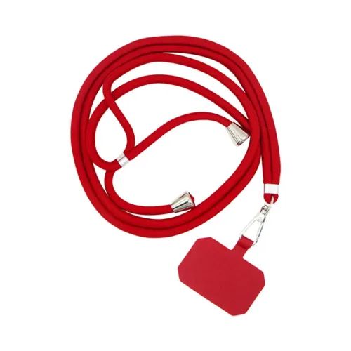 VividNeckRopeLanyardRed