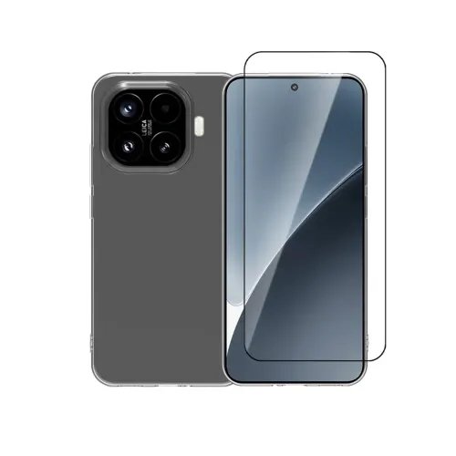 VividSetGellyCaseFullFaceTemperedGlassXiaomi15TProBlack