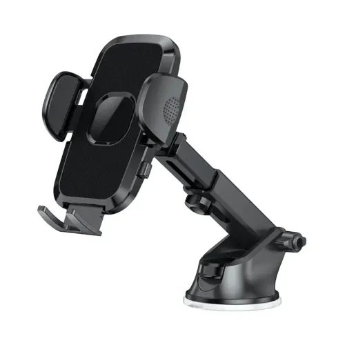 VividSuctionCupTelescopicPhoneHolderBlack