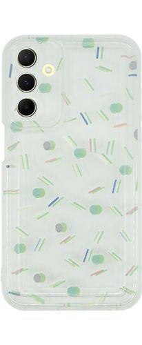 VividTPUCaseSamsungGalaxyA555GClearMulticolorShapes